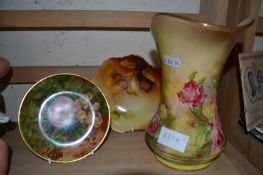 Royal Winton floral decorated jug together with two similar dishes