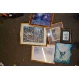 Quantity of assorted pictures and prints