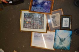 Quantity of assorted pictures and prints