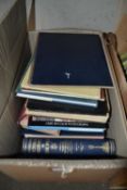 Assorted books to include Hutchinsons History of the War and others
