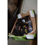 Quantity of car maintenance accessories to include spray paint scuff removers etc