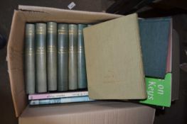 Books: The Geographical Magazine, bound volumes and others