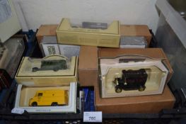 Quantity of toy cars and vans, boxed
