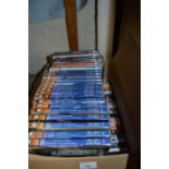 Box of assorted DVD's to include Little House on the Prairie and others