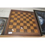 A cork chess board
