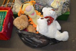 Quantity of cuddly toys to include Tigger