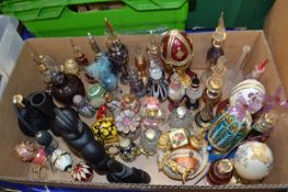 Quantity of assorted scent and perfume bottles