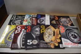 Quantity of QP Watch magazines