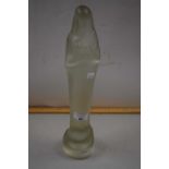 Frosted glass model of Mary and Jesus