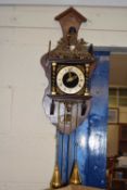 Reproduction Dutch style wall clock