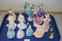Collection of various assorted porcelain figurines