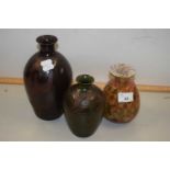 Two Annascaul vases together with a further Mtarfa vase (3)