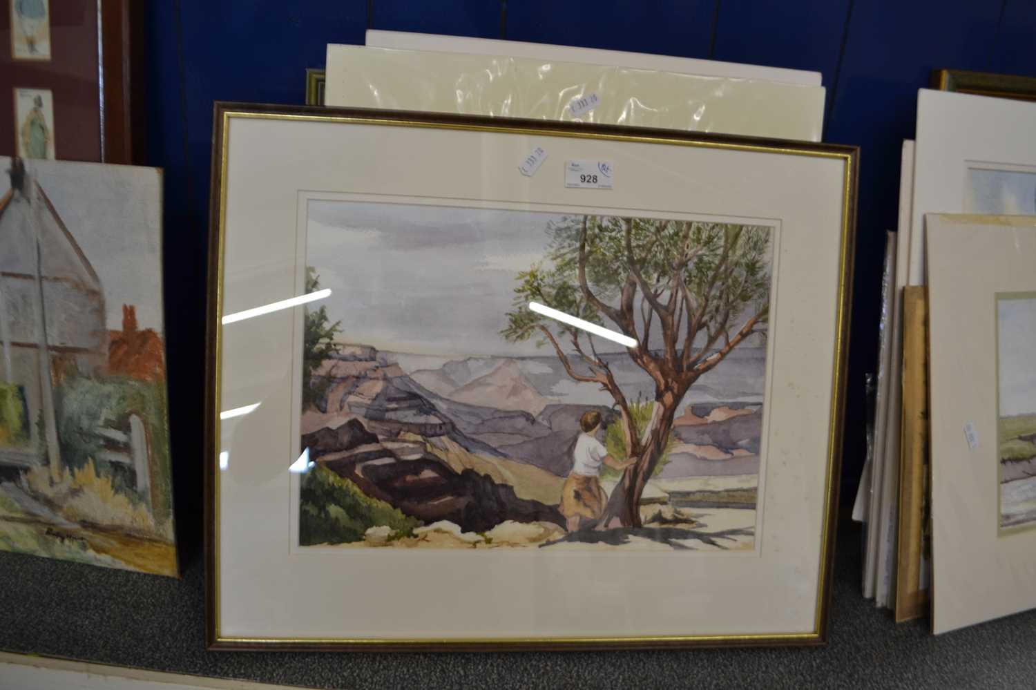 Quantity of assorted pictures and prints, mainly watercolours, framed and unframed - Image 6 of 6