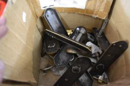 Quantity of door handles and fittings