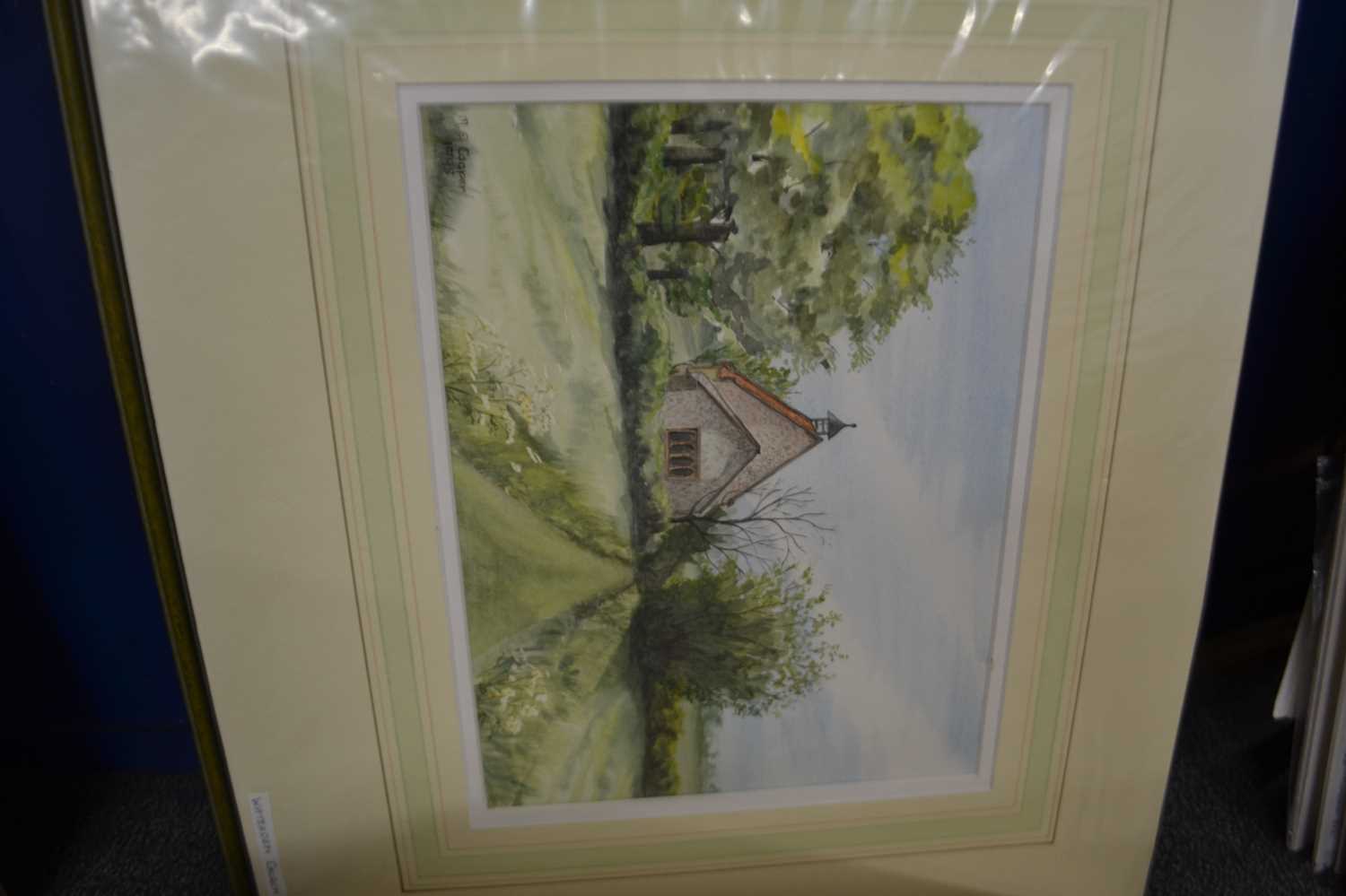 Quantity of assorted pictures and prints, mainly watercolours, framed and unframed - Image 3 of 6