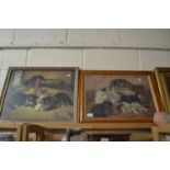Two 19th Century chromolithograph prints of cats