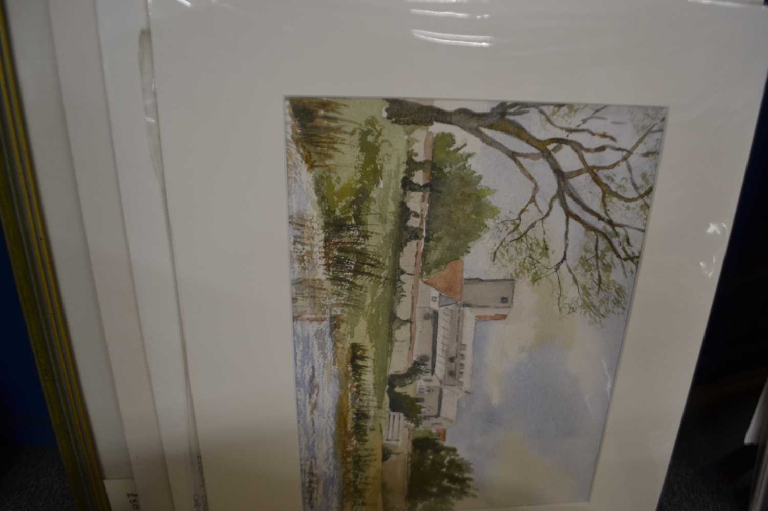 Quantity of assorted pictures and prints, mainly watercolours, framed and unframed - Image 4 of 6