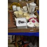 Mixed Lot: Villeroy and Boch coffee set, further dishes etc