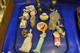 Mixed Lot: Various ornaments and miniature china wares