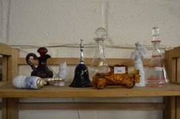 Collection of various novelty Avon perfume bottles and others
