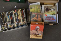 Quantity of assorted DVD's and CD's