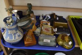Mixed Lot: Wedgwood jasper ware jug and other items