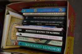 Quantity of books mainly cookery