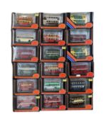 A collection of various boxed Exclusive First Editions die-cast buses, to include: Thames Valley,