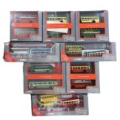 A collection of boxed and cased Corgi 'Original Omnibus Company' die-cast model buses, double