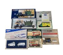 A mixed lot of boxed Corgi die-cast cars, to include: - 16704 Pickfords - 97740 The Times Classic