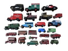 A small quantity of various die-cast vehicles, to include Dinky, Lesney, Corgi Junior etc