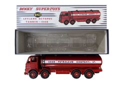A boxed 2016 die-cast Dinky Leyland Octopus Tanker - Esso.