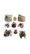 A mixed lot of plastic toy figures, to include: - Boxed Airfix American Civil War Confederate