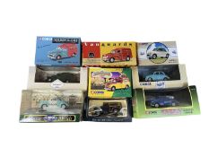 A mixed lot of boxed Corgi die-cast cars, to include: - 96757 Lovejoy Morris Minor - 06601 Morris