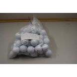 Bag of 50 golf balls