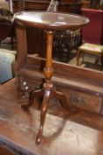 20th Century mahogany wine table