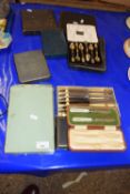Mixed Lot: Various cased cutlery