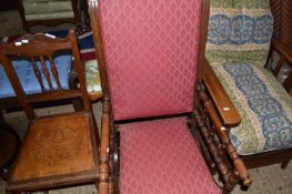 Late 19th Century American style rocking chair