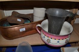 Mixed Lot: Copper planter and others