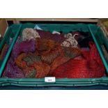 Quantity of mixed wool and knitted items