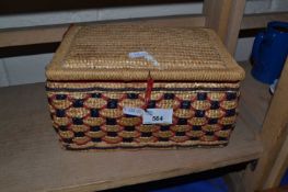 Sewing box and assorted contents