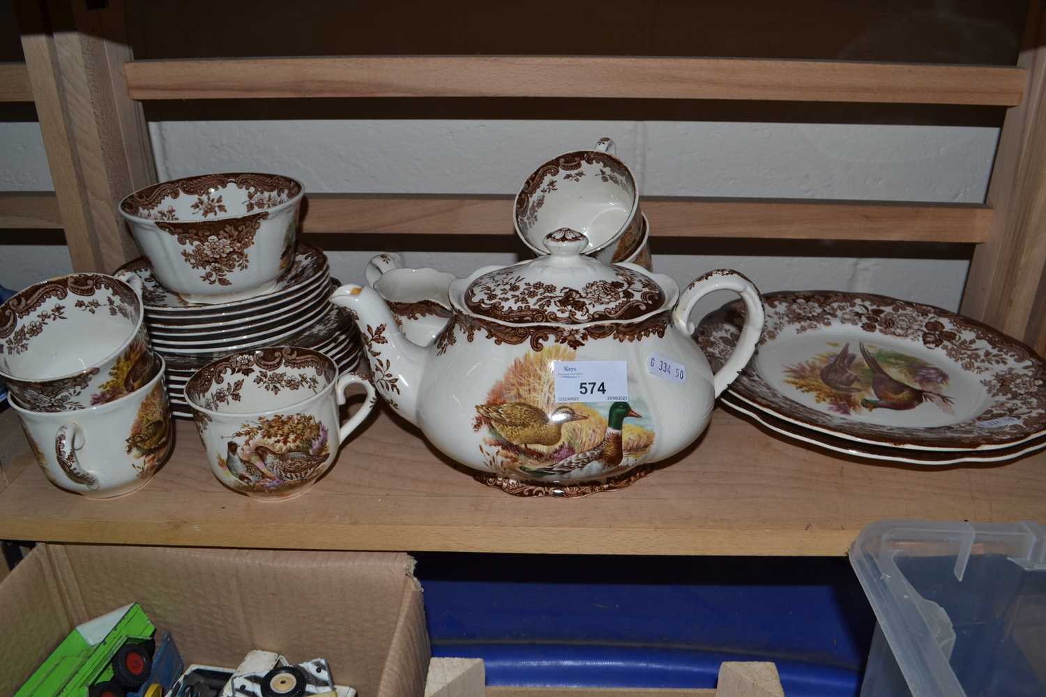 Quantity of Royal Worcester Palissy Series dinner and tea wares