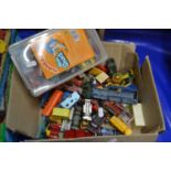 Quantity of children's toy cars and models, play worn