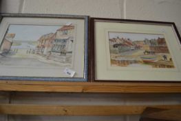 Two framed watercolours