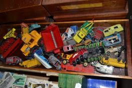 Quantity of toy cars, buses, trucks etc, play worn