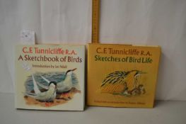 C.F.Tunnicliffe - Sketch Books of Birds published Book Club Associates, London