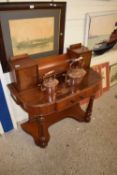 Victorian mahogany dressing table