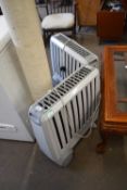 Pair of Dimplex free standing electric heaters