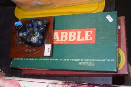 Games to include Solitaire, Marbles, Scrabble, two editions