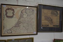Two framed maps